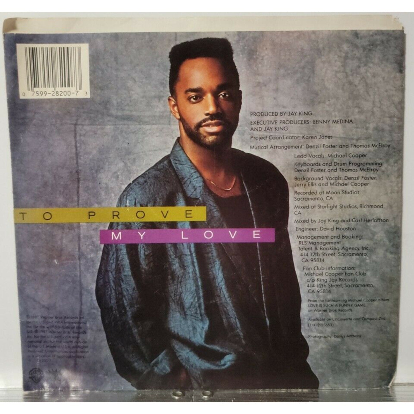 Michael Cooper - To Prove My Love (Vinyl)