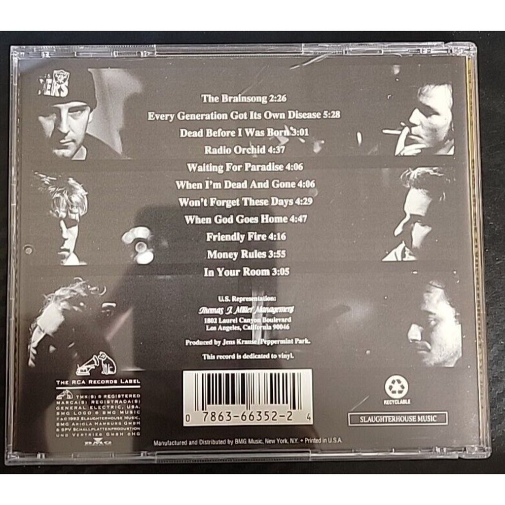 Fury In The Slaughterhouse - Mono (CD, 1993, RCA Records)