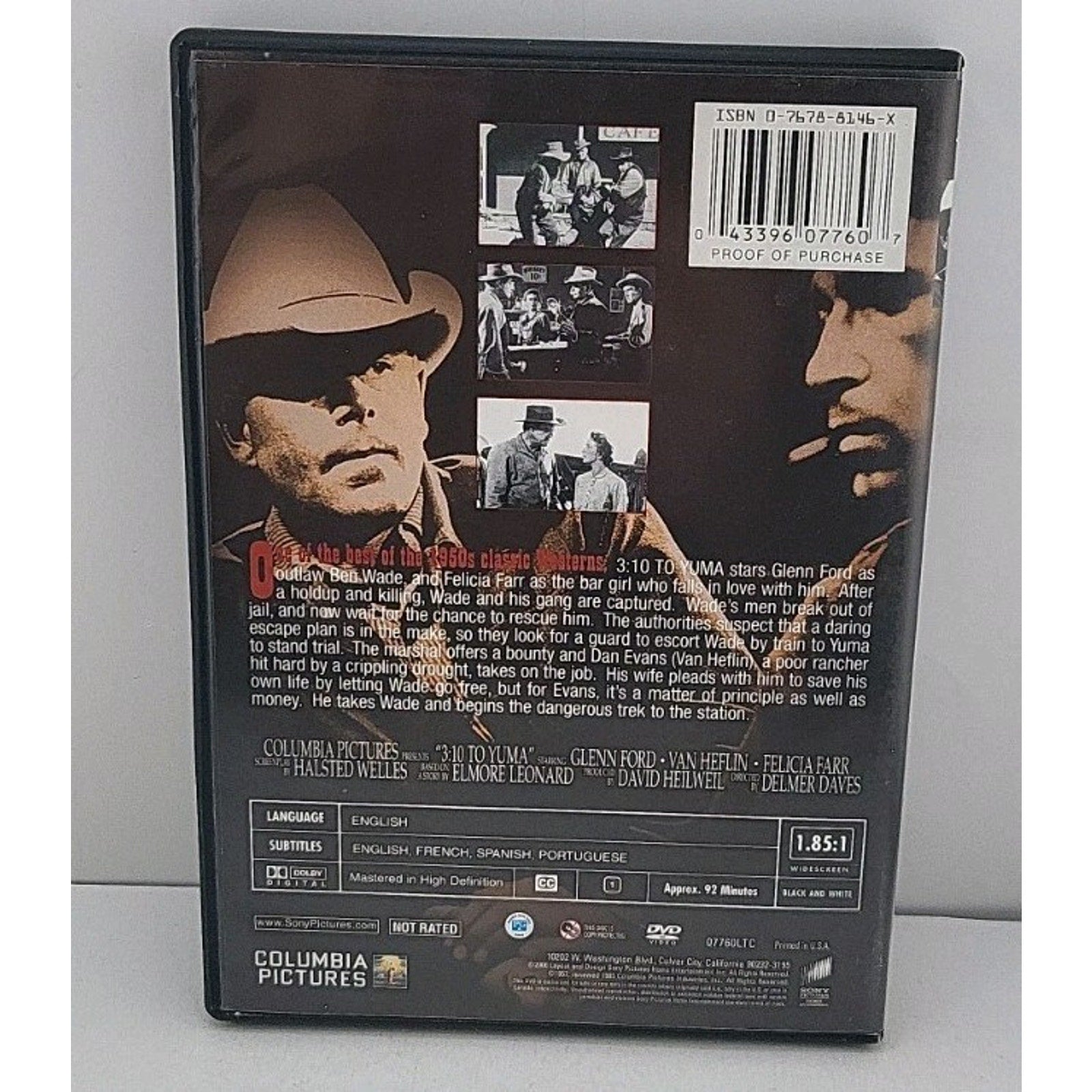 3:10 to Yuma (DVD, 1957)