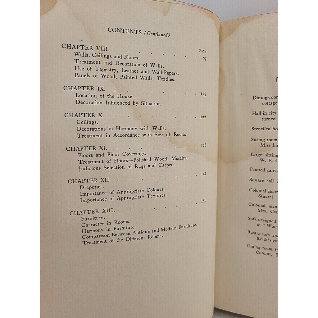 Principles Of Home Decoration By Candace Wheeler 1903 HC (S1)