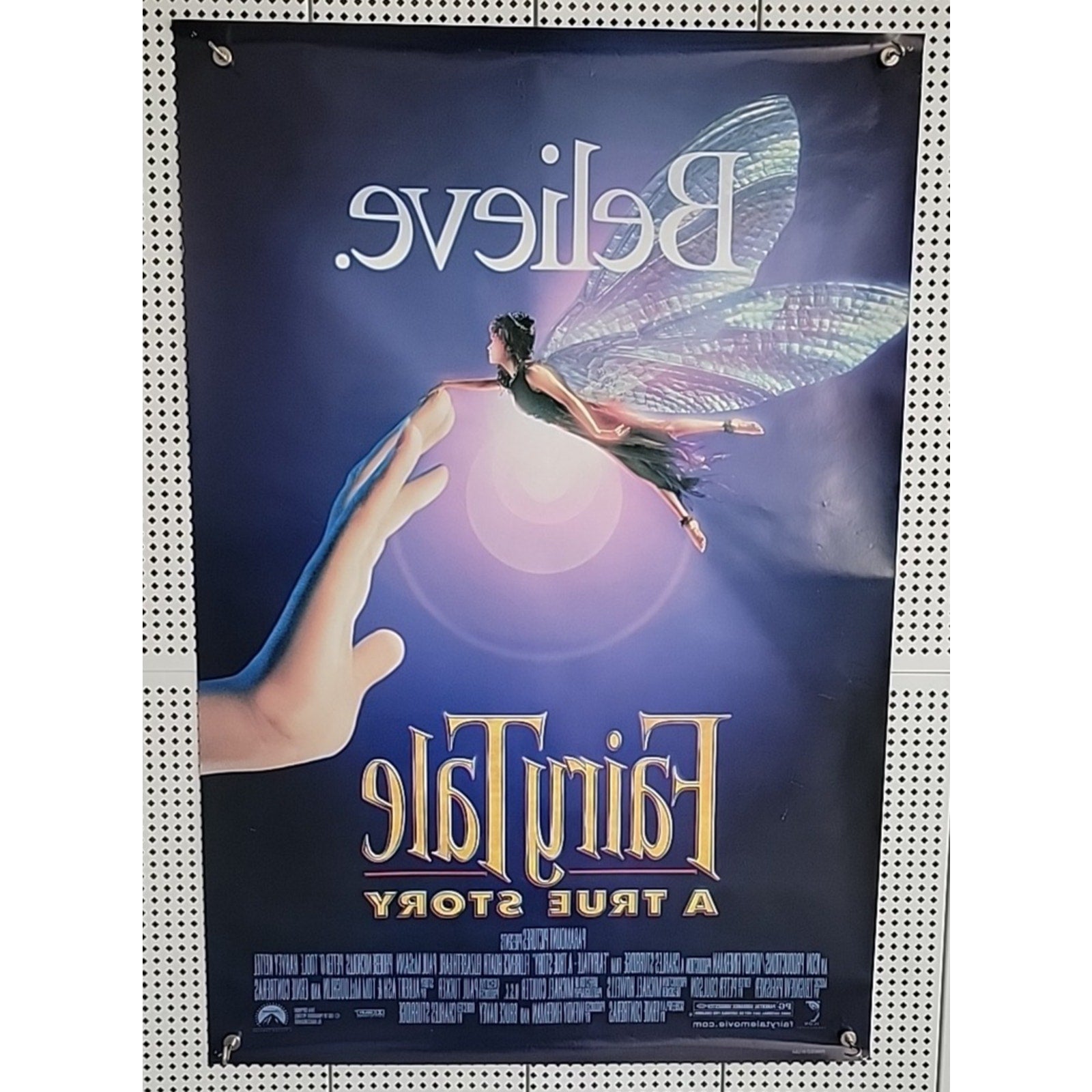 Original Movie Poster Fairy Tale 1997 Double sided