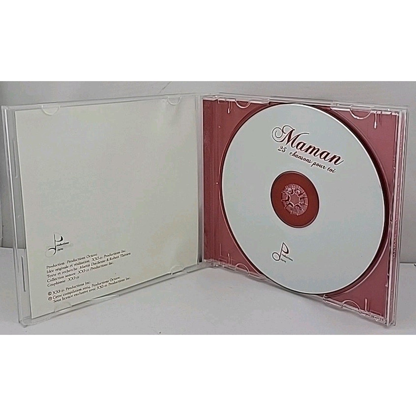 Maman: 25 Chansons Pour Toi by Various Artists (CD, Mar-2007, Octave, Les...