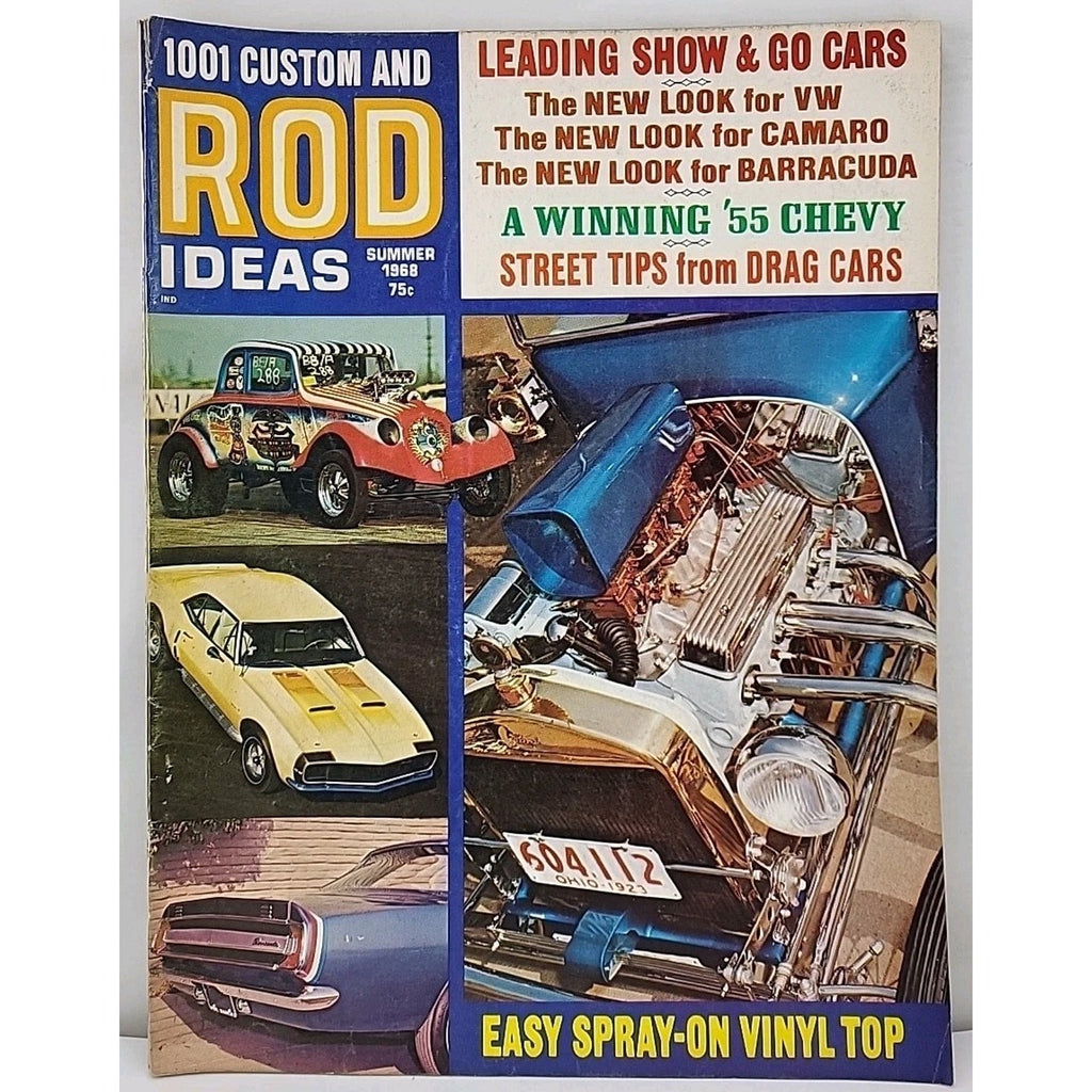1001 Custom And Rod Ideas Magazine - Summer 1968