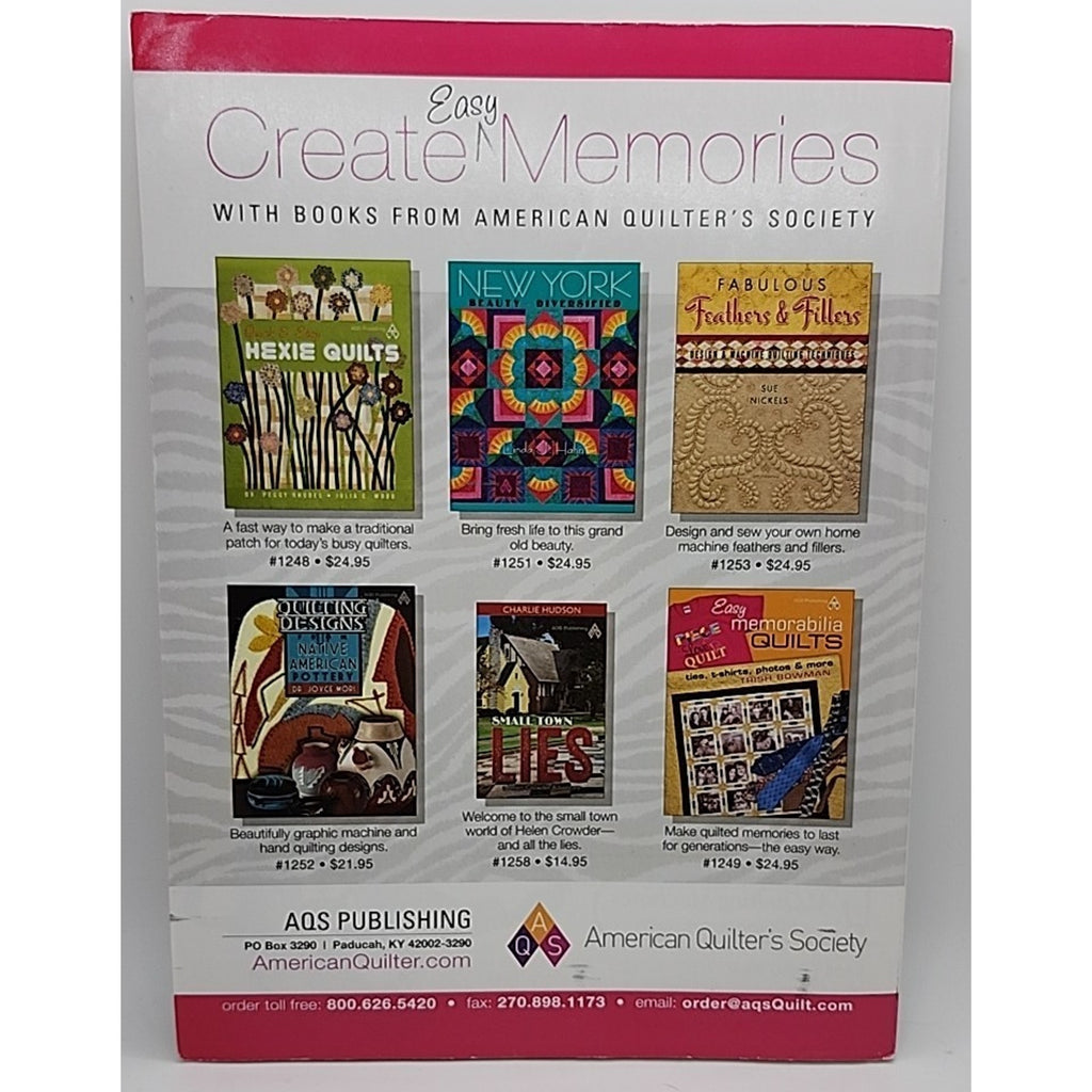 Quilt Magazine August/September 2013 Vintage 1940s redo 17 projects batting
