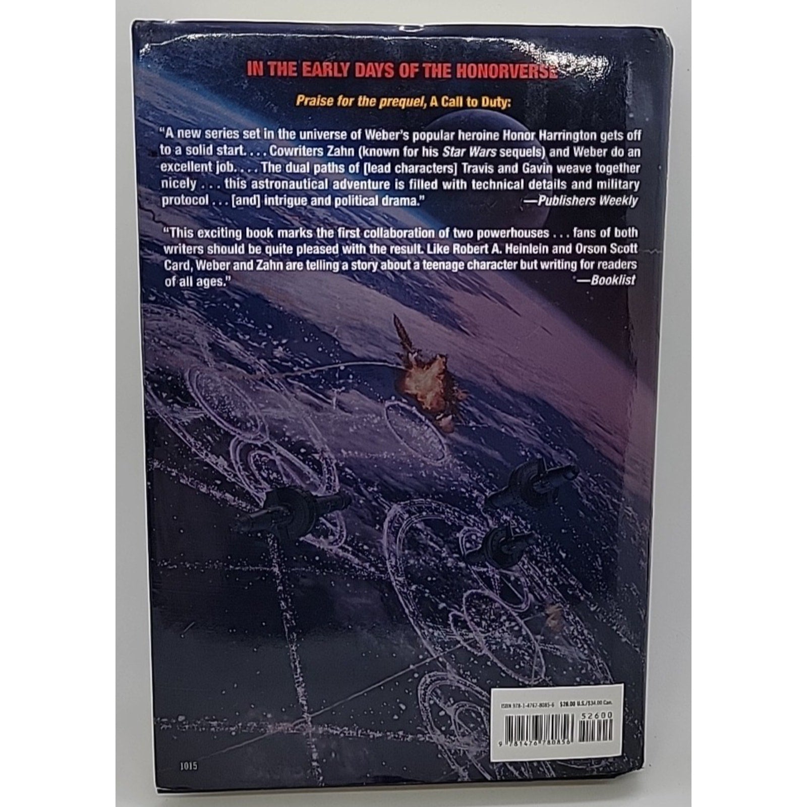 Call to Arms by David Weber, Tom Pope and Timothy Zahn (2015, Hardcover)