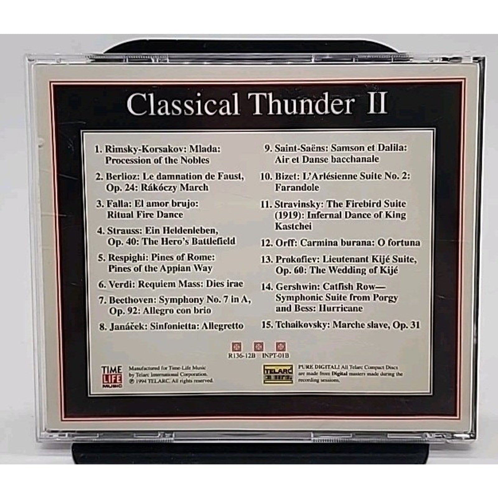 Classical Thunder II: Time Life Library (CD, 1994)
