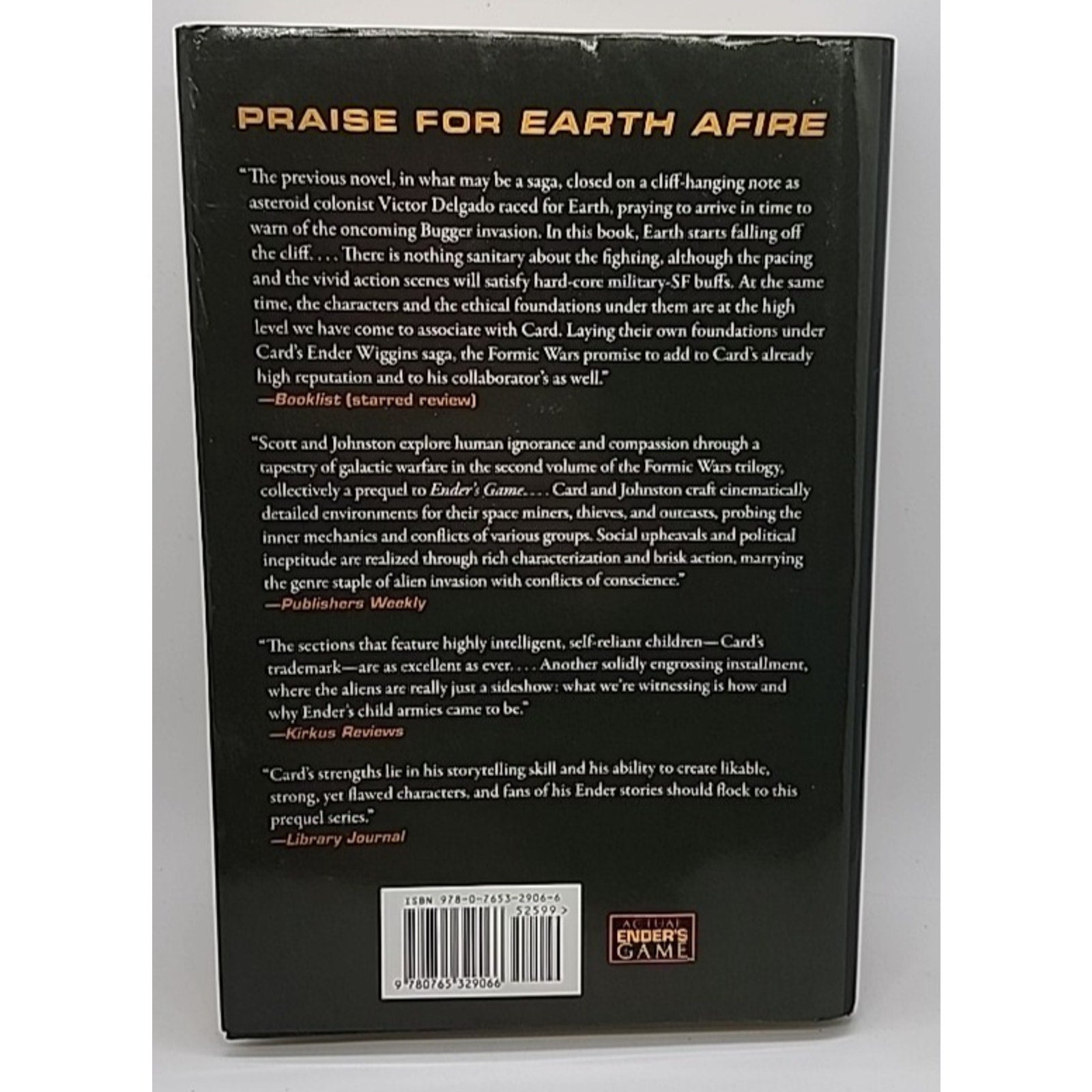 Earth Awakens by Aaron Johnston and Orson Scott Card (2014, Hardcover)