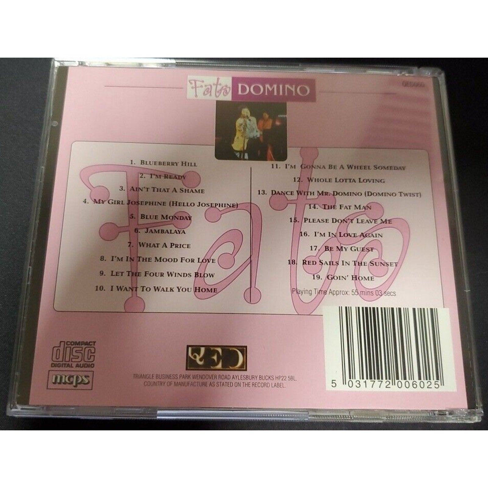 The Magic of Fats Domino in Concert (CD)