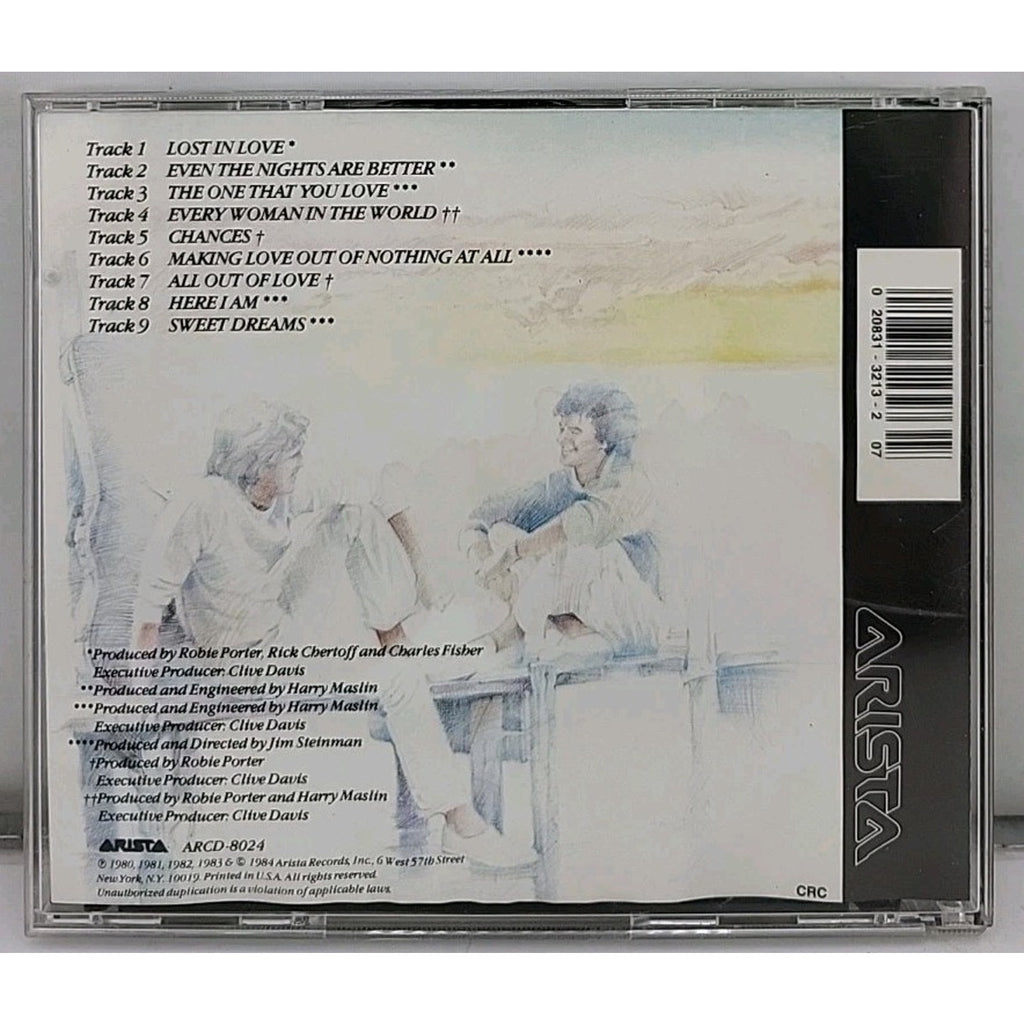 Greatest Hits by Air Supply (CD, 1984, Arista)