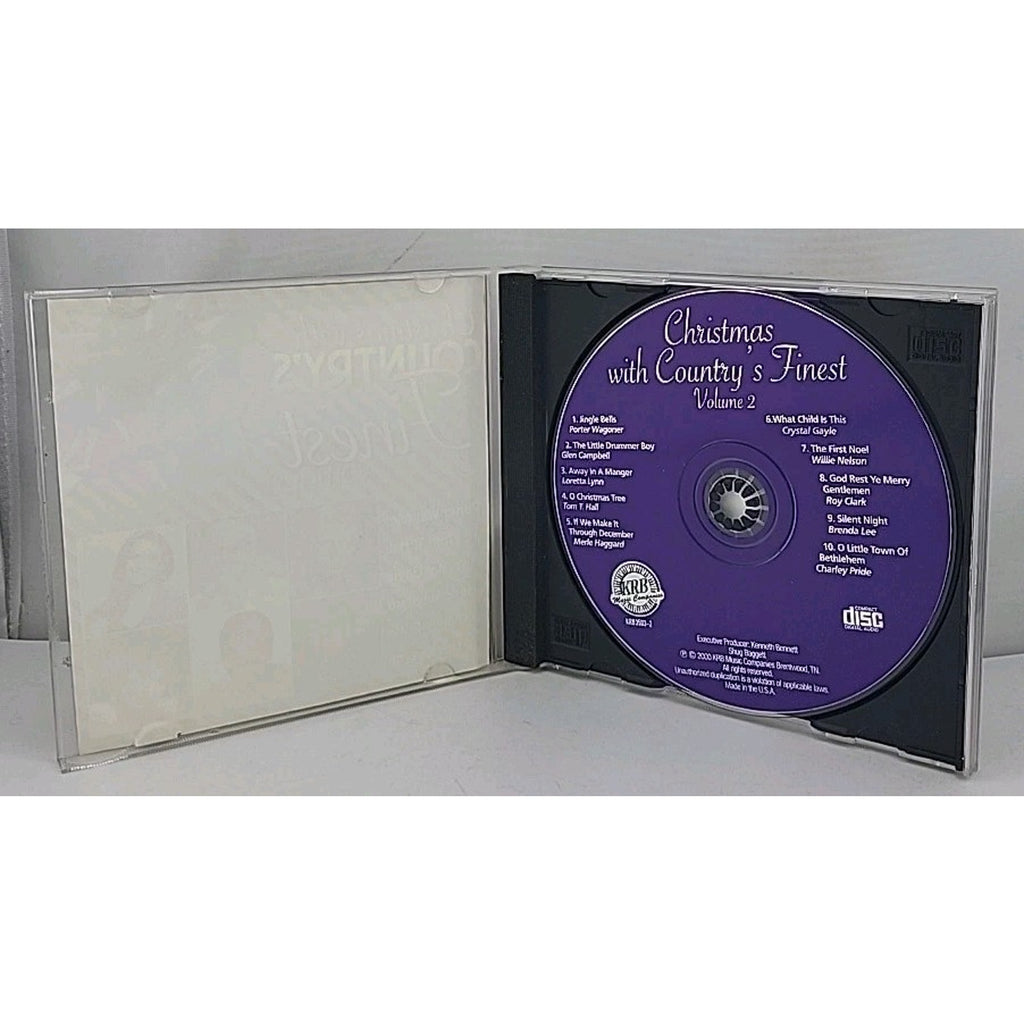 Christmas with Country's Finest Vol 2 CD Porter Wagoner Loretta Lynn