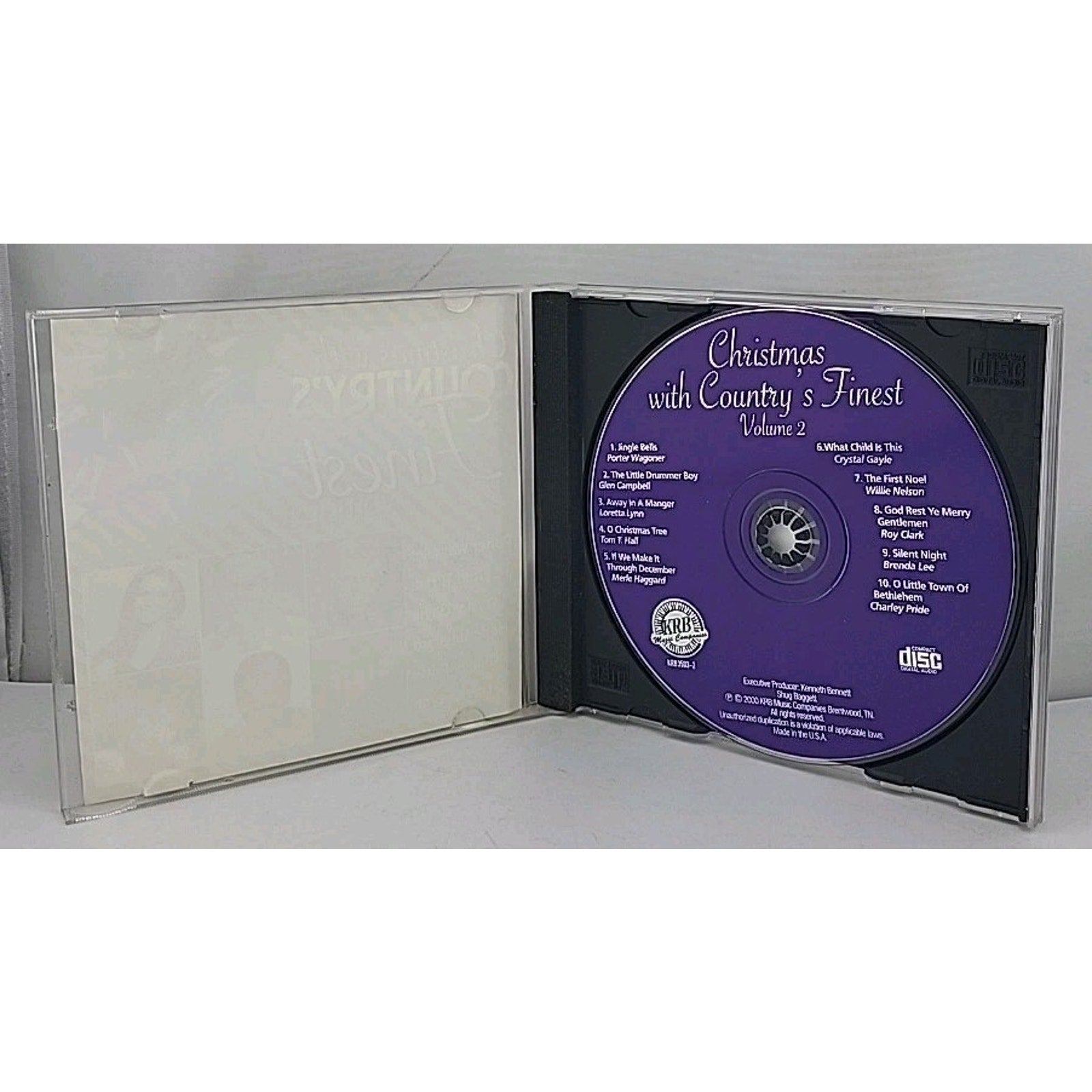 Christmas with Country's Finest Vol 2 CD Porter Wagoner Loretta Lynn