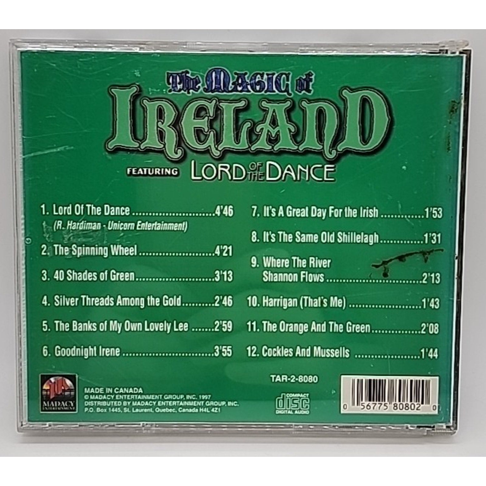 The Magic of Ireland (Featuring Lord of the Dance) - Music CD - Irish Ceili Band