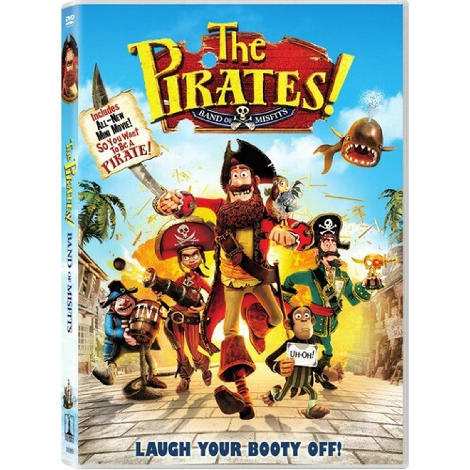 The Pirates Band of Misfits (DVD, 2012)