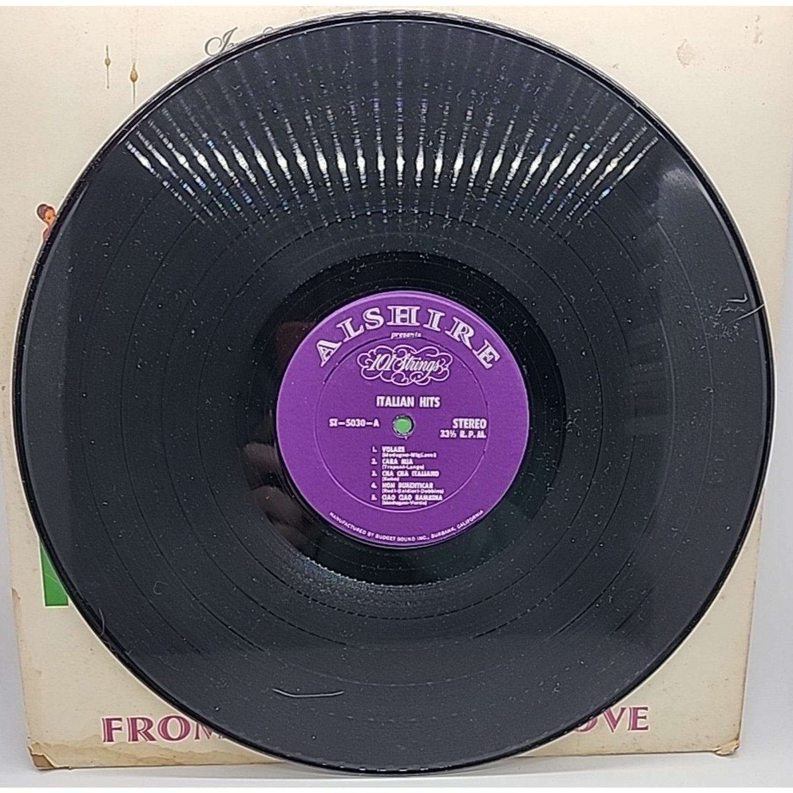 101 Strings Italia Con Amore From Italy With Love (Record)
