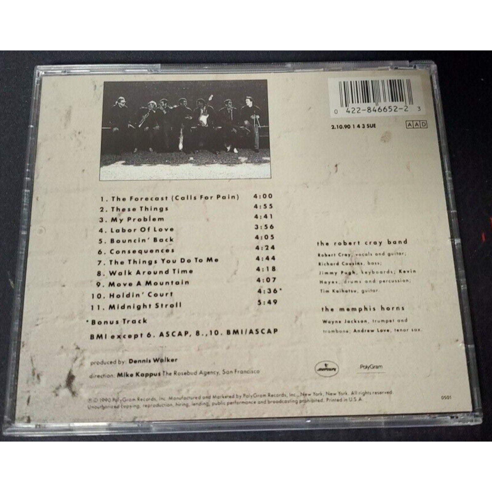 Cray, Robert : Midnight Stroll (CD)