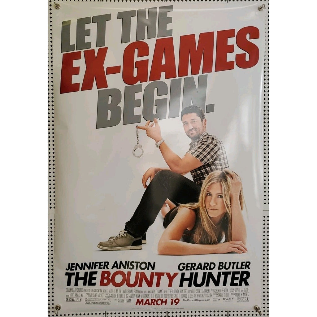 The Bounty Hunter Original 27x40 D/S Movie Poster 2010