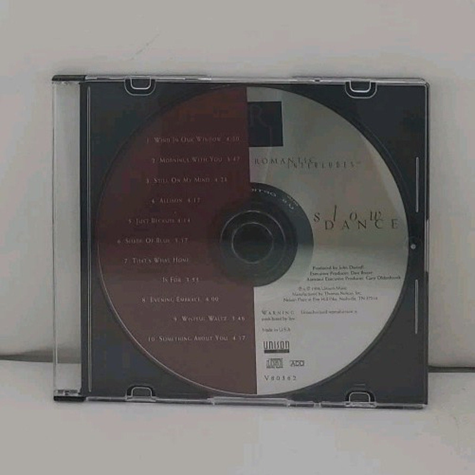 Romantic Interludes - Slow Dance CD 1996 *Disc Only*