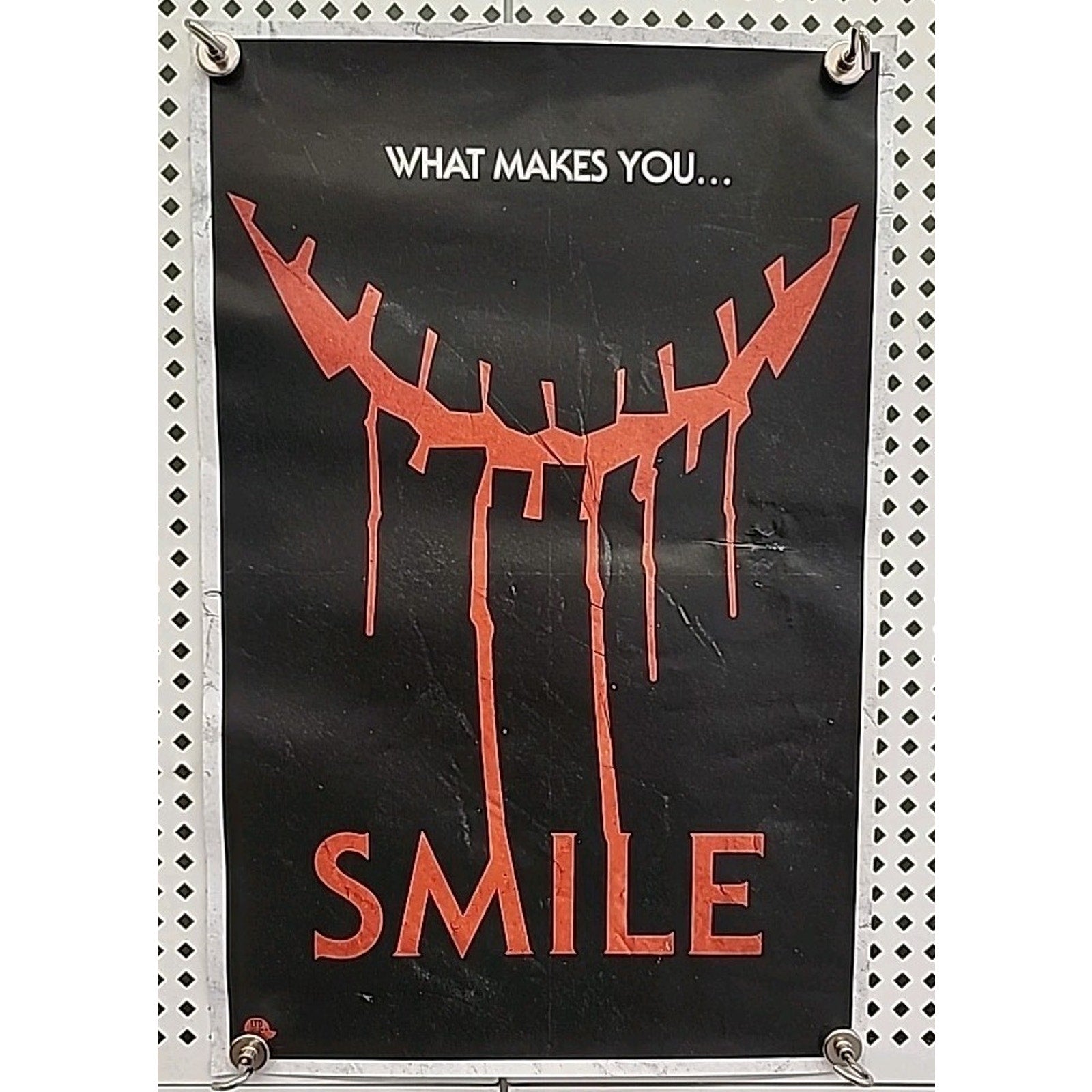 Smile - 11"X17" Original Promo Movie Poster 2022 Limited Edition