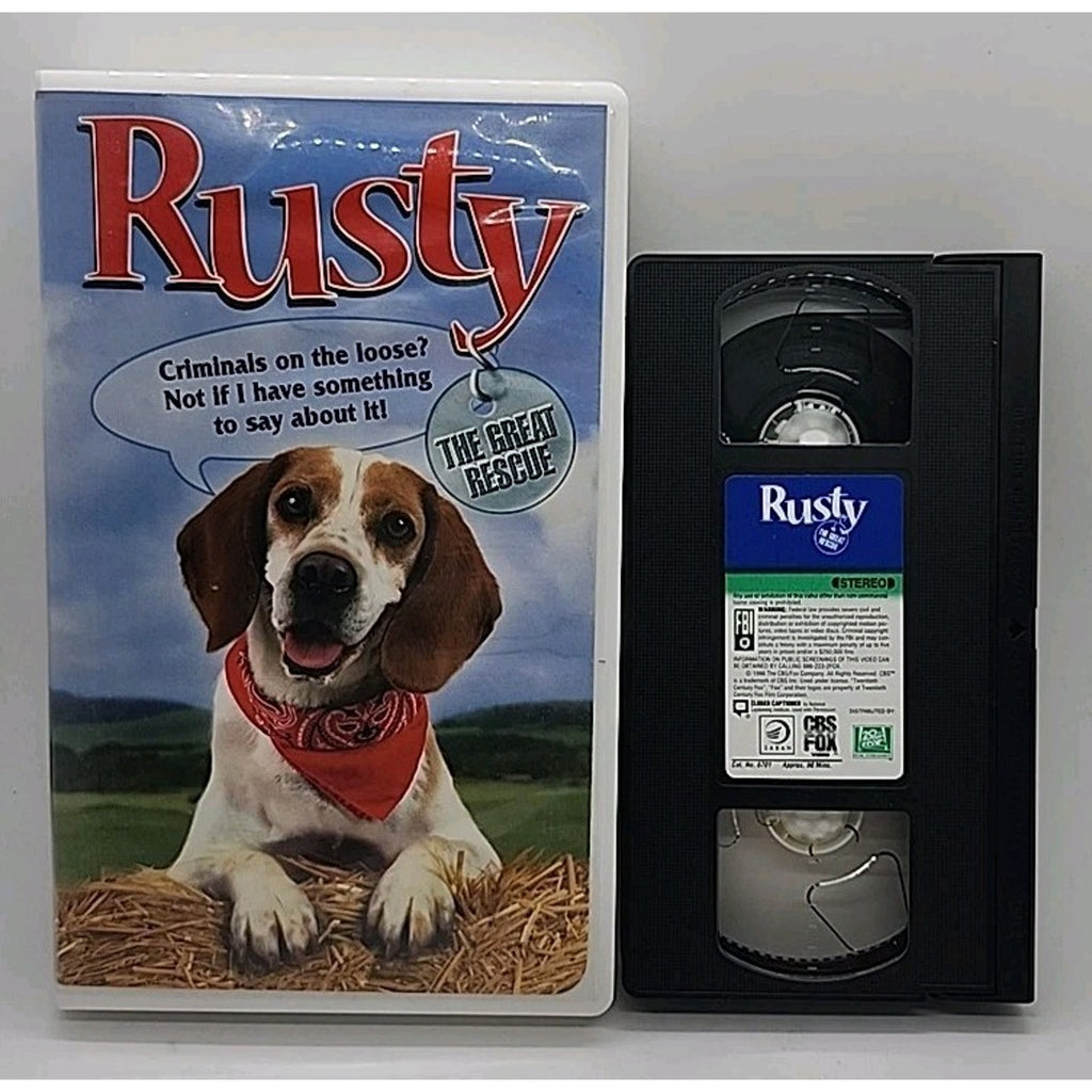 Rusty: The Great Rescue (VHS, 1998)