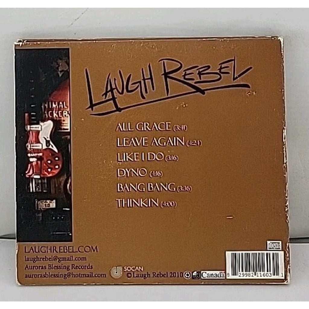 Leave Again [Digipak] by Laugh Rebel (CD, 2010, Auroras Blessing Records)