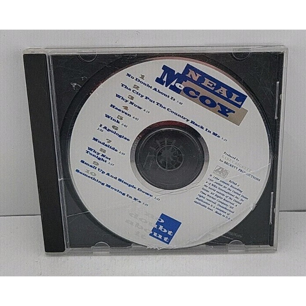 Neal Mccoy No Doubt About It CD Only