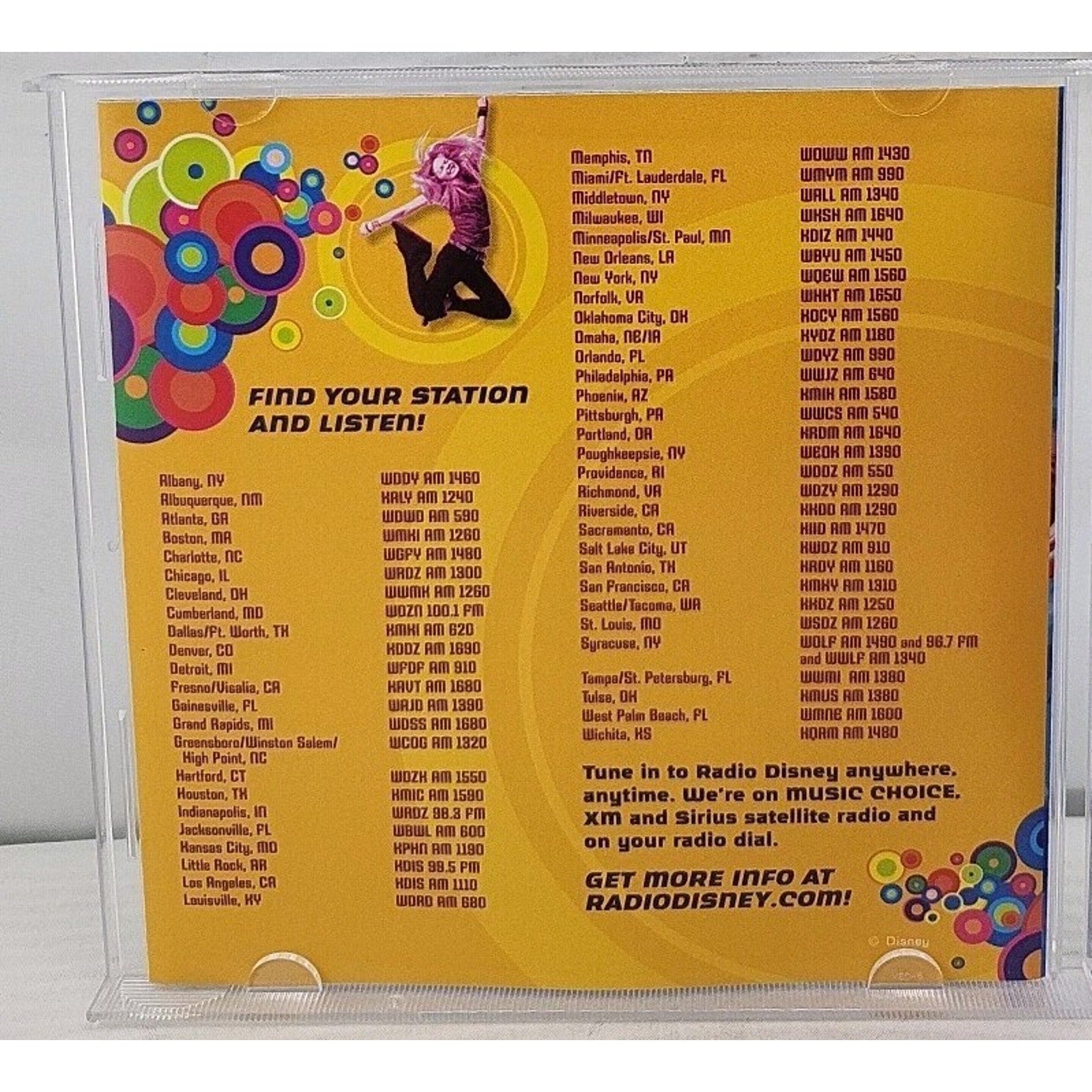 Radio Disney: Move It by Disney (CD, Aug-2005, Walt Disney)