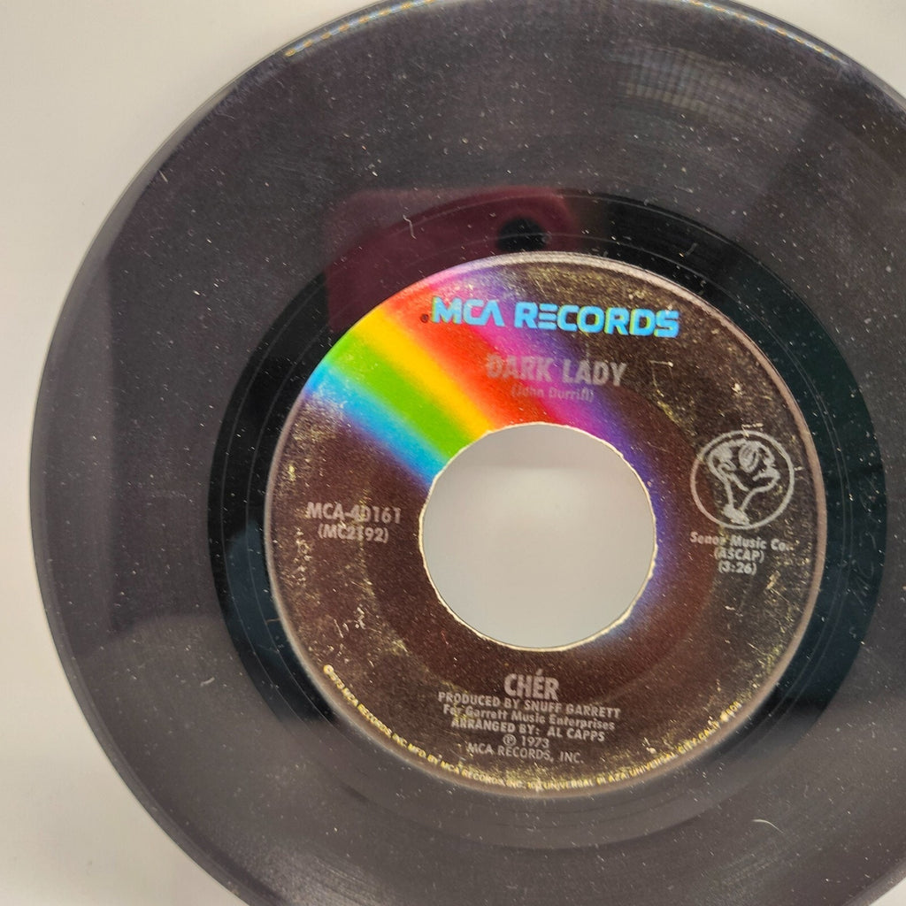 Dark Lady / Two People Clinging To A Thread by Cher (Record) - 40161