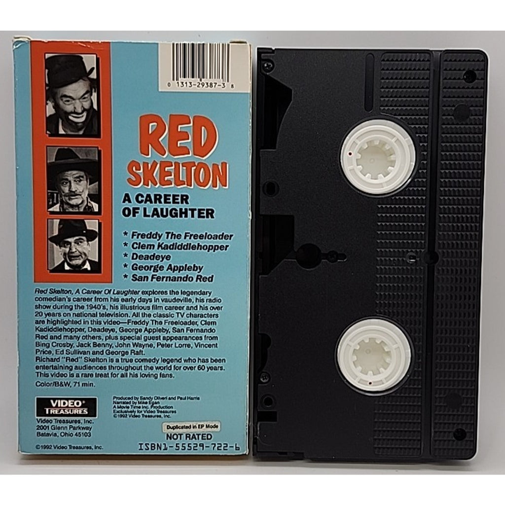 Red Skelton - A Career Of Laughter (VHS, 1997)