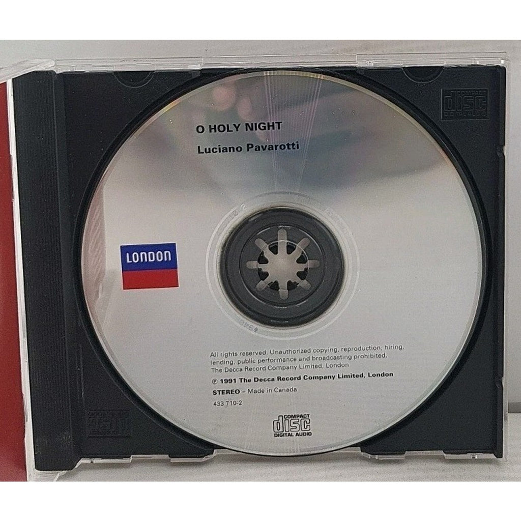 Pavarotti - O Holy Night CD 1991 Analogue To Digital Remastered Classical London