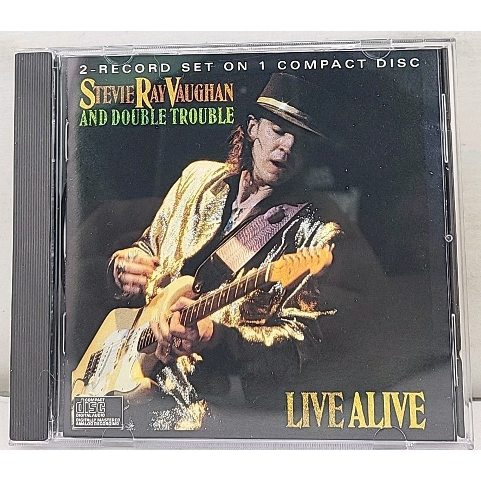 Live Alive by Stevie Ray Vaughan (CD, 1990) *Acceptable*