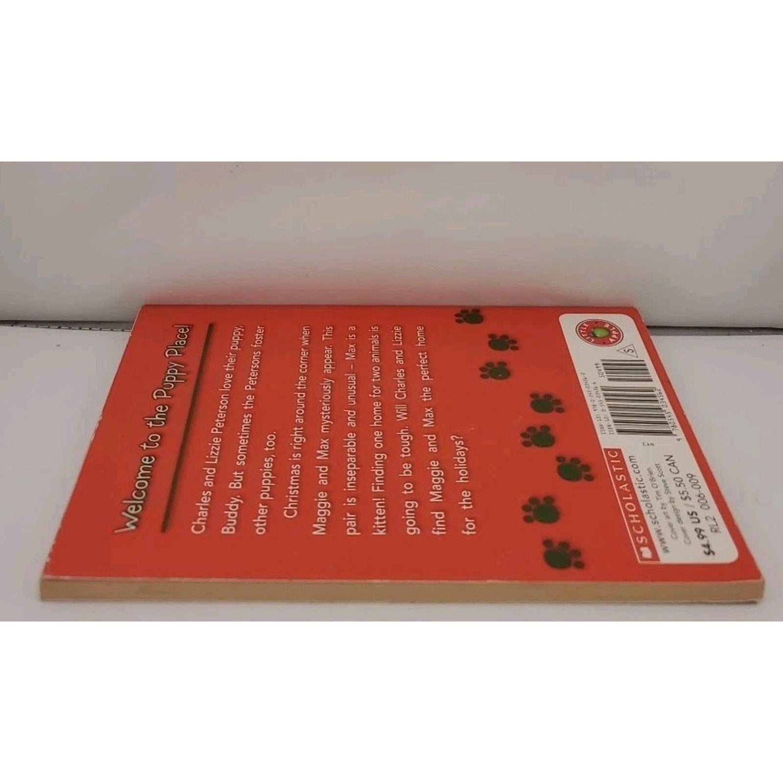 Maggie and Max (the Puppy Place #10) by Ellen Miles (2008, Digest Paperback)