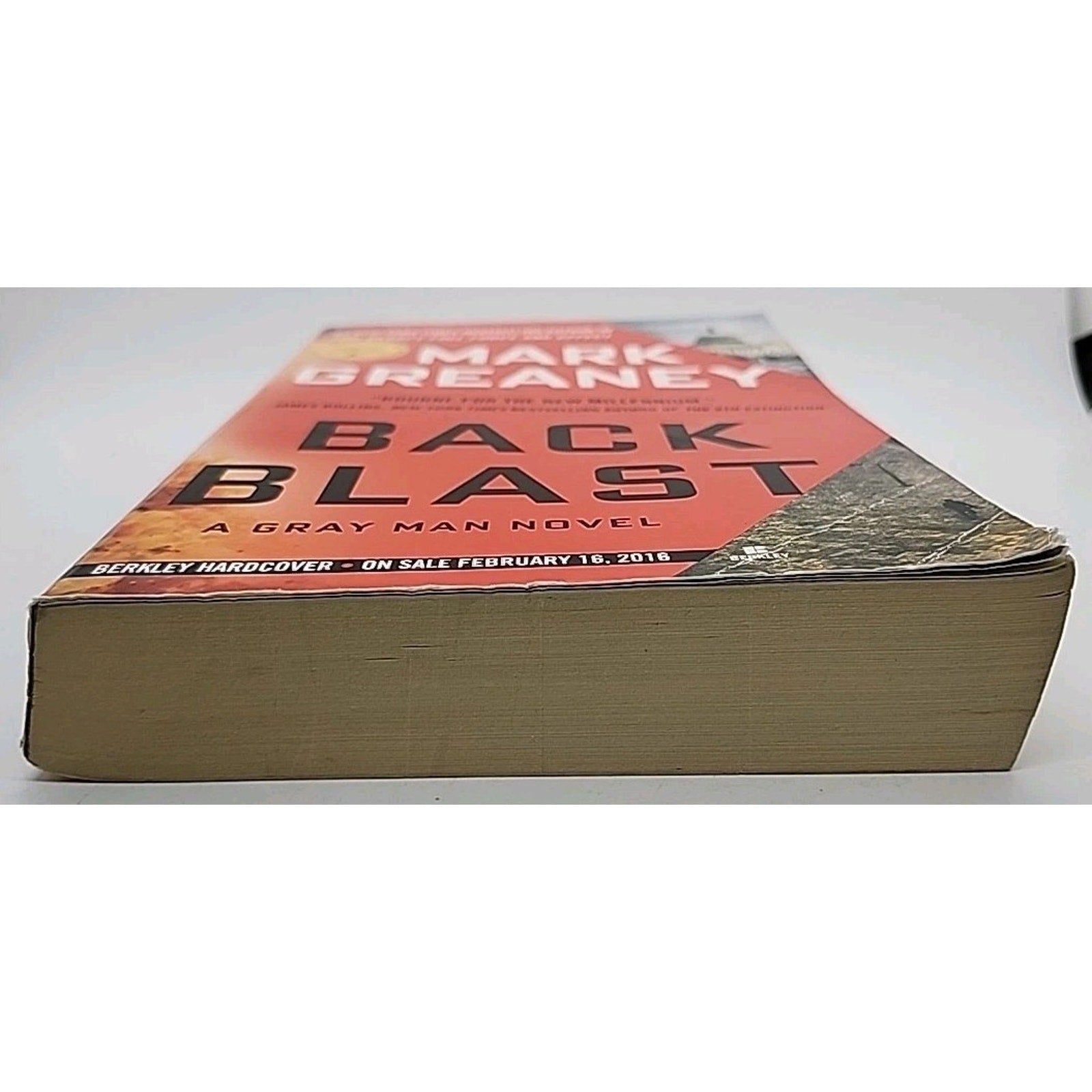 Back Blast Gray Man by Mark Greaney (Paperback)