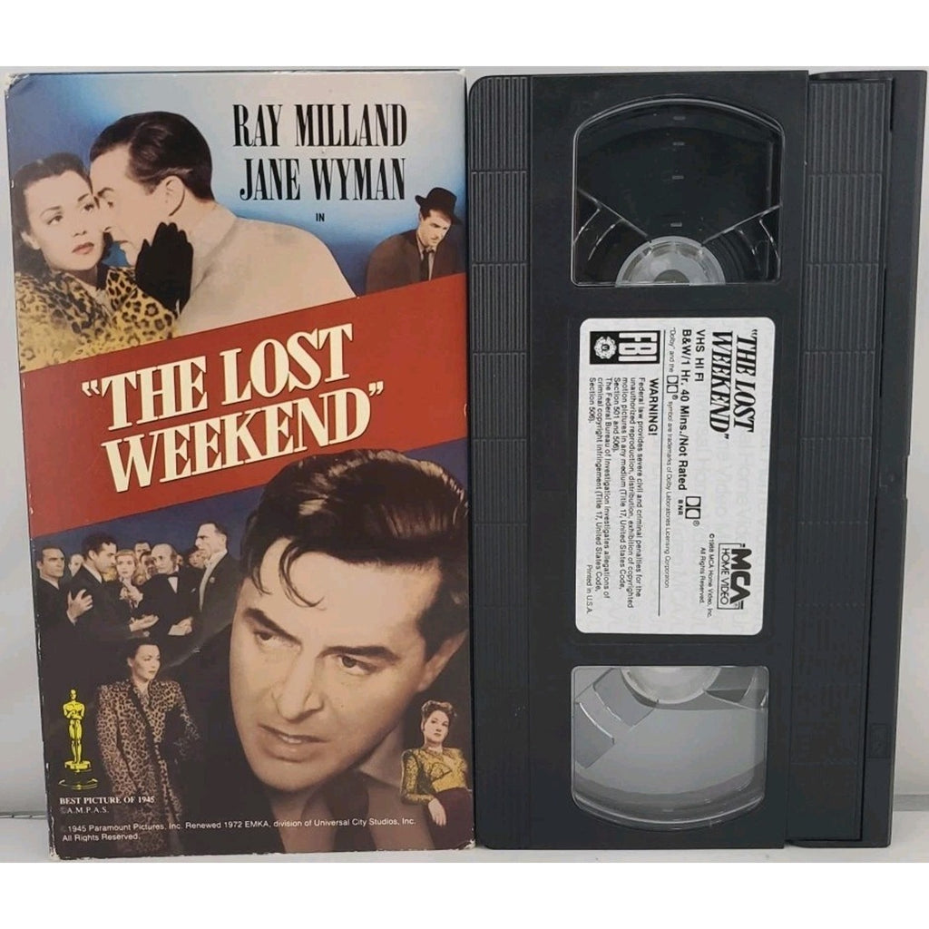 The Lost Weekend, 1945 VHS