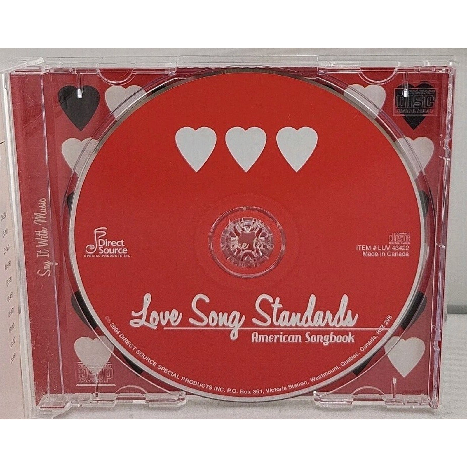 Love Song Standards - Audio CD By Various Artists