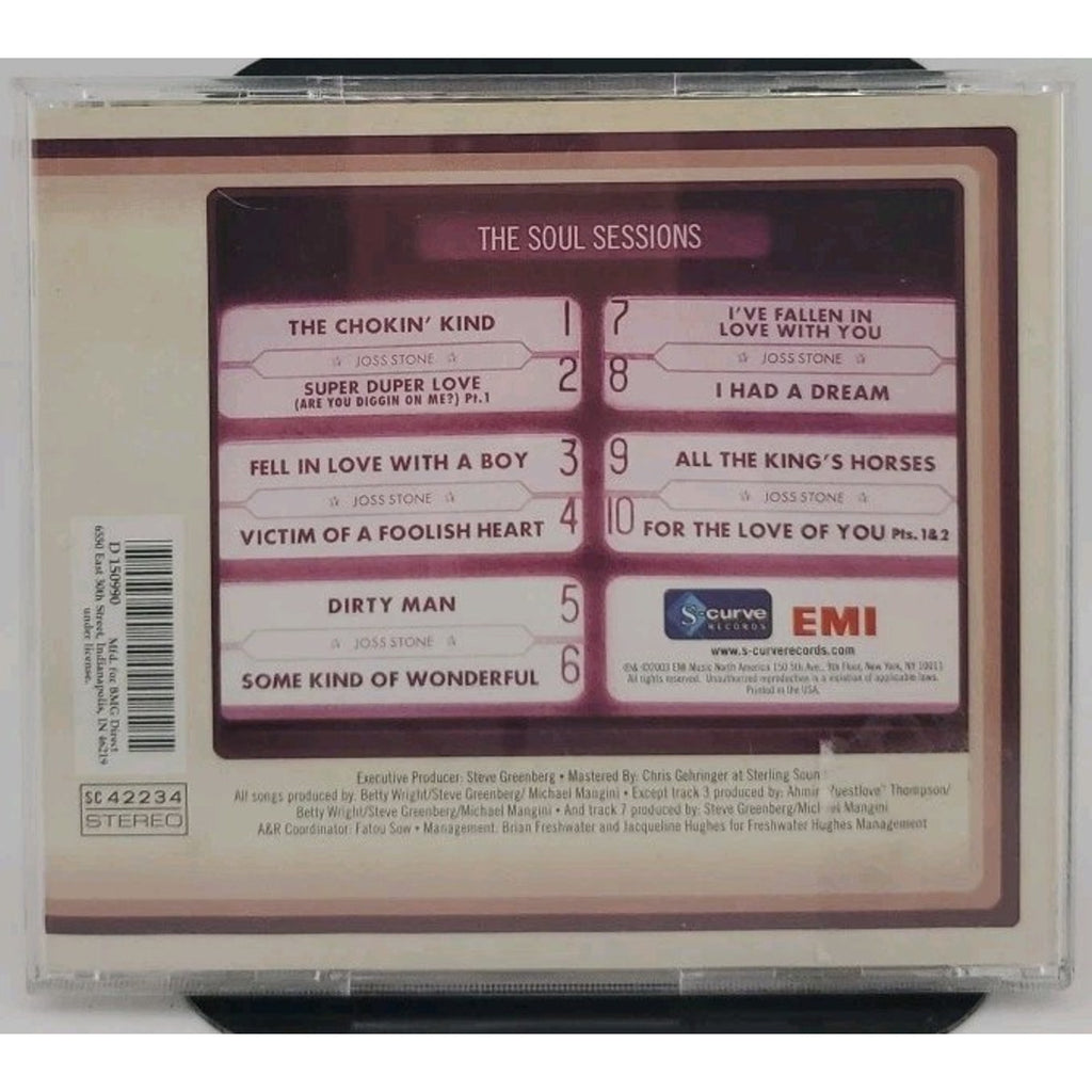 The Soul Sessions by Joss Stone (Singer) (CD, Sep-2003, S-Curve (USA))