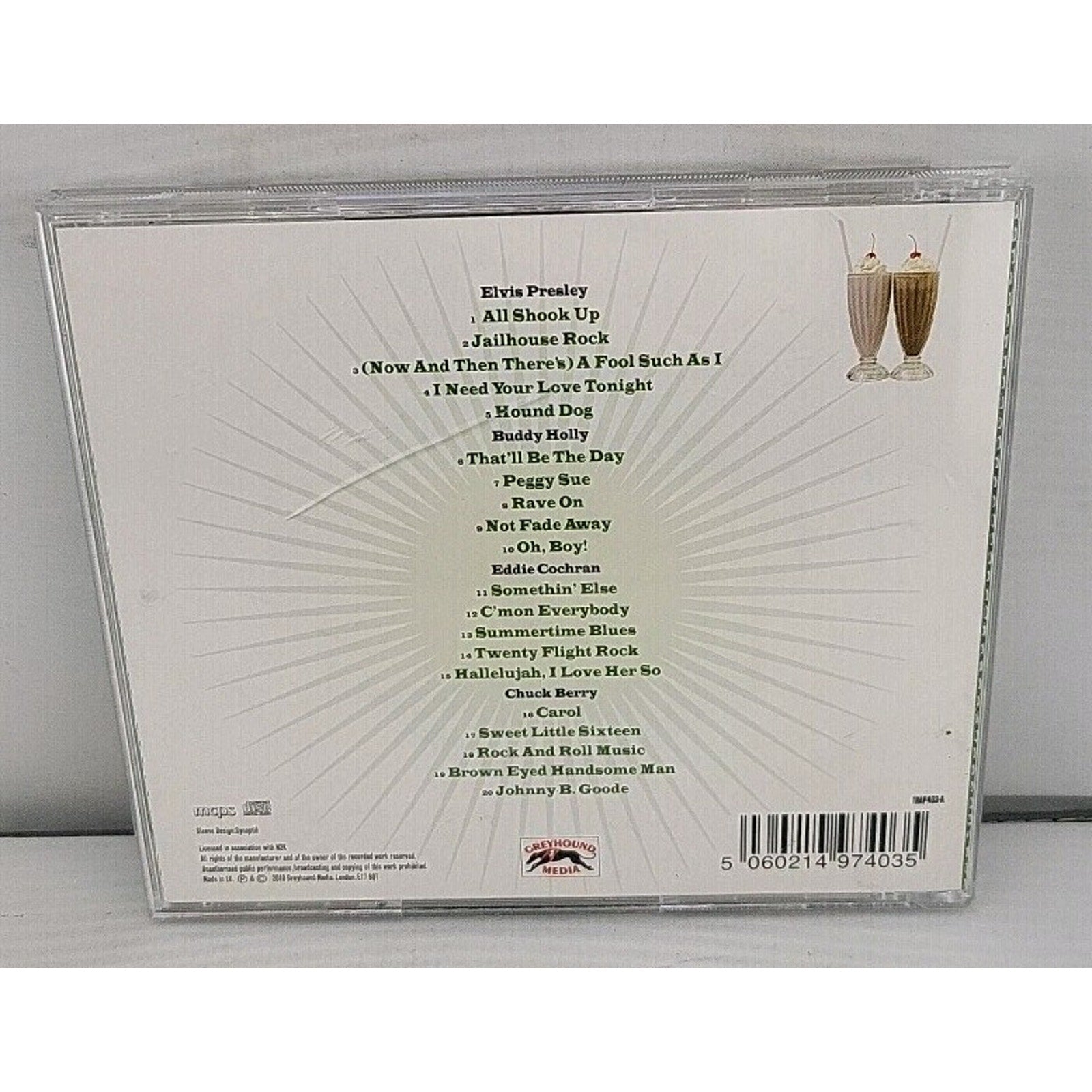 American Legends Rock & Roll Volume 1 CD Elvis Presley Buddy Holly