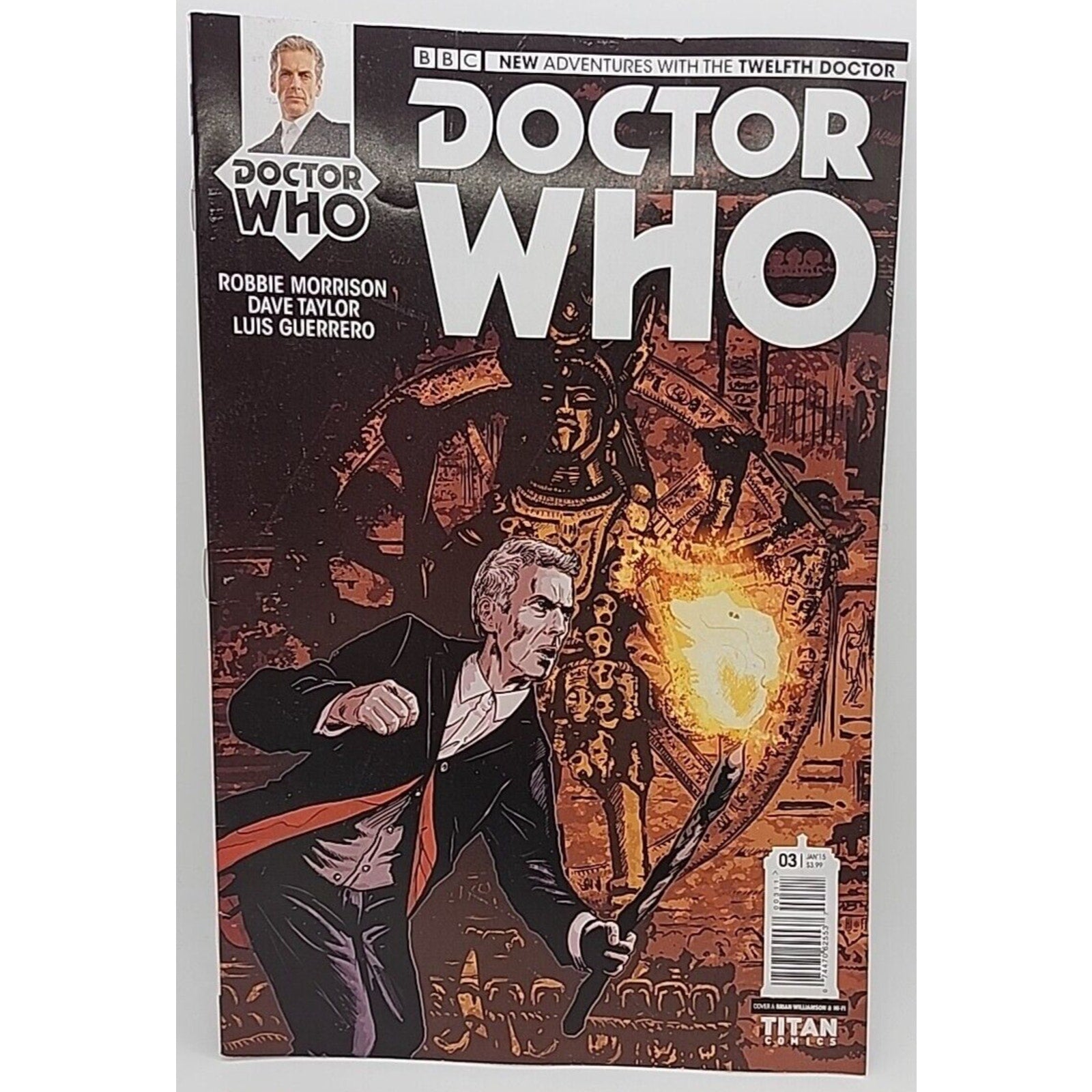 Doctor Who The Twelfth Doctor #3 Titan Comics 2015 Cover A