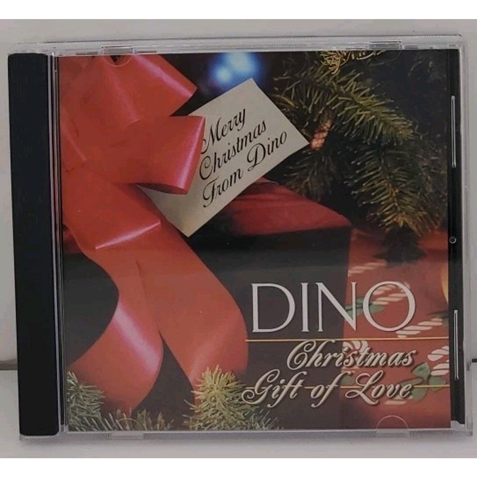 Dino Christmas Gift of Love Merry Christmas Holiday Carols Piano CD