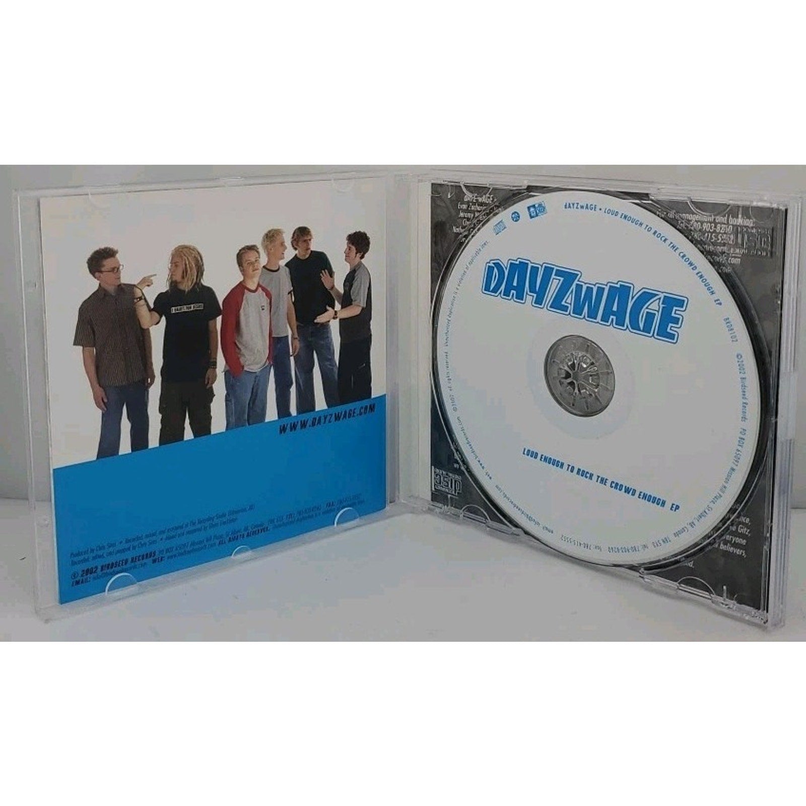 Dayzwage Loud Enough to Rock the Crowd Enough EP CD