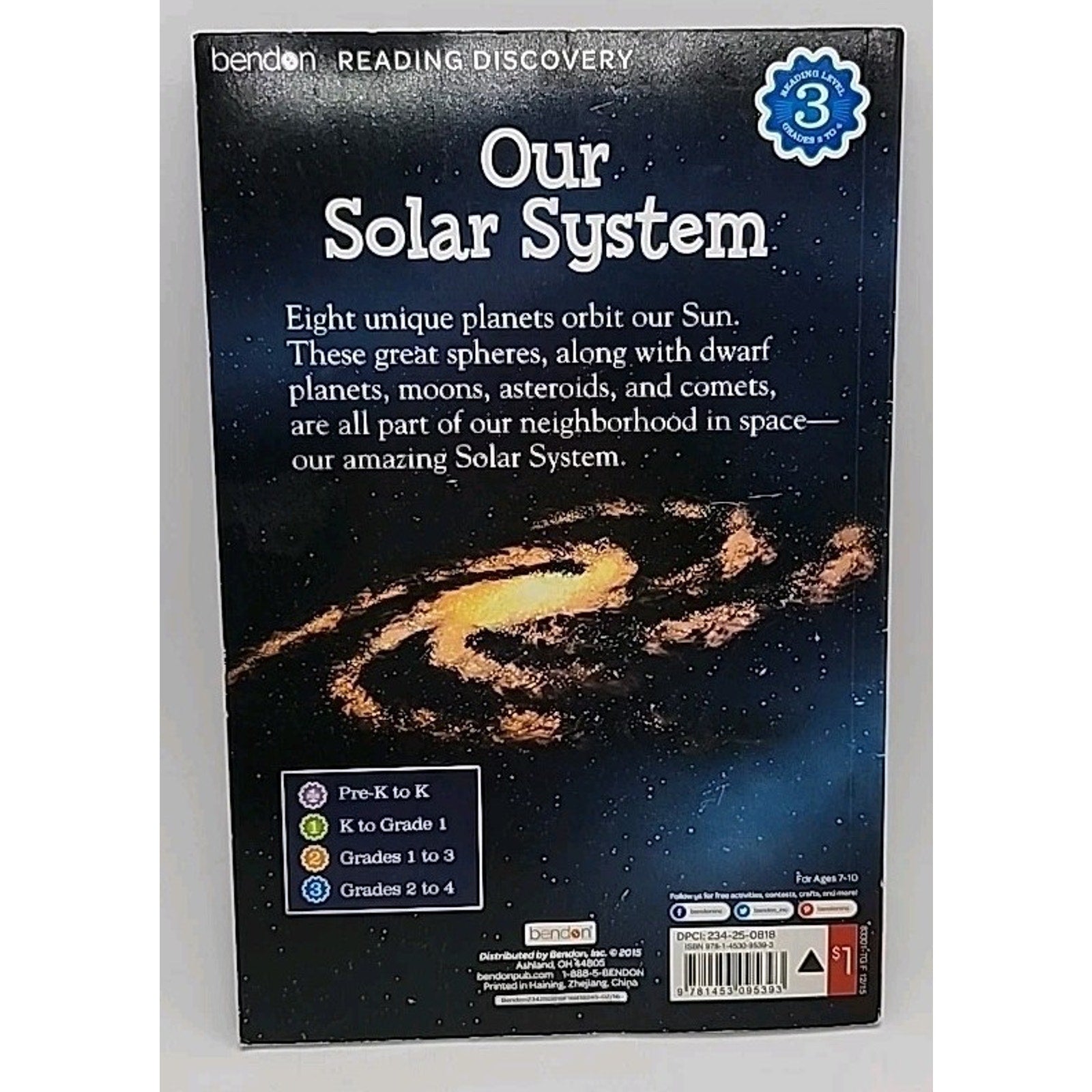 Bendon Reading Discovery Book Level 3 - Our Solar System - Grades