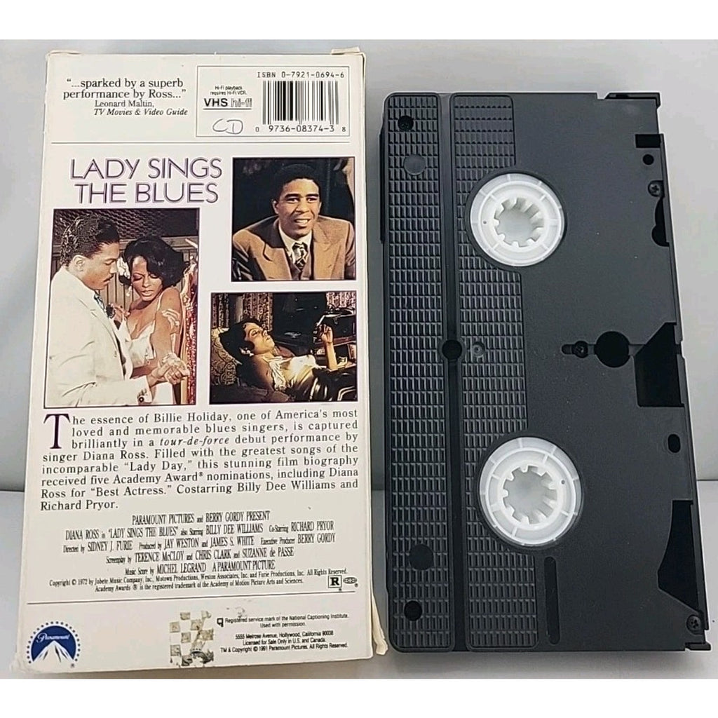 Lady Sings the Blues (VHS, 1992, 2-Tape Set)