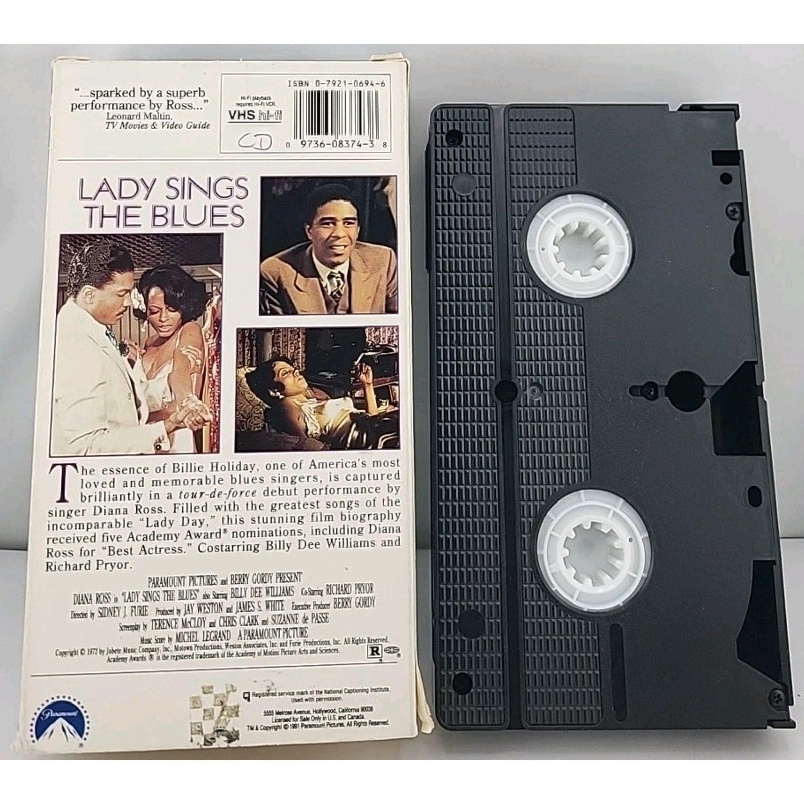 Lady Sings the Blues (VHS, 1992, 2-Tape Set)