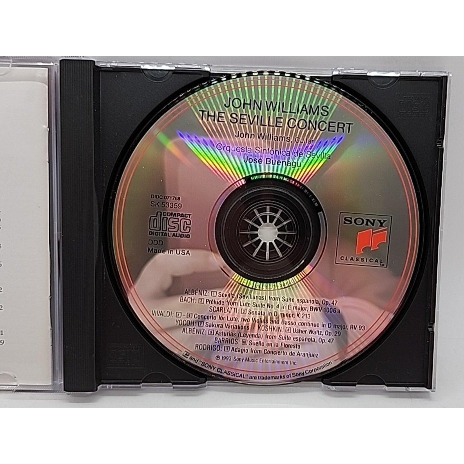 Seville Concert by John Williams (CD, 1994)
