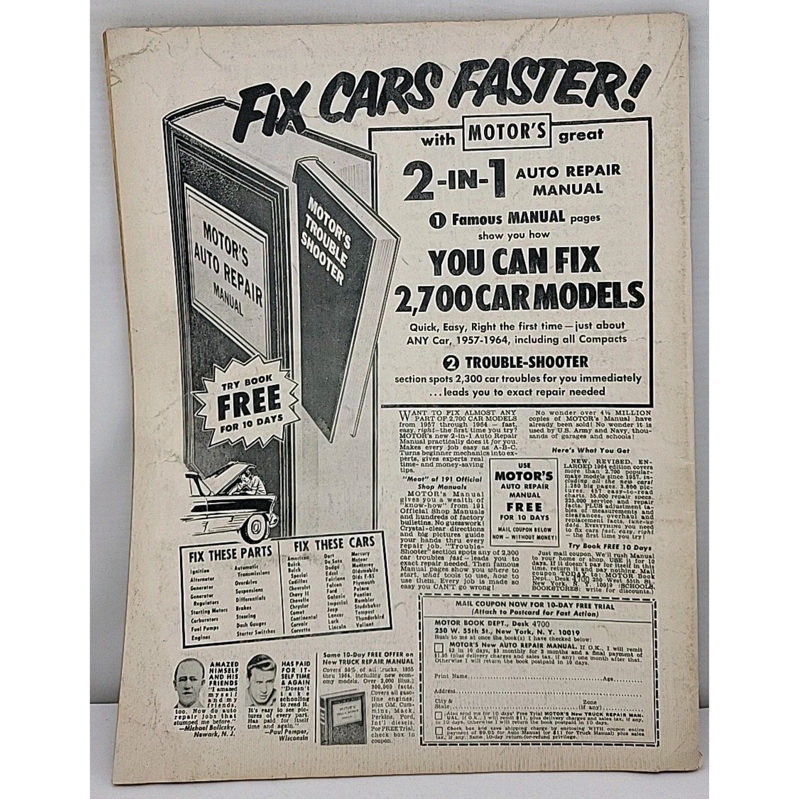 Customs Illustrated Magazine October 1964
