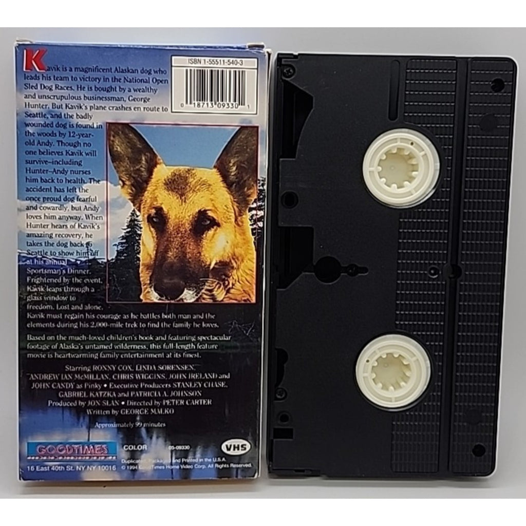 Kavik the Wolf Dog (VHS, 2001)