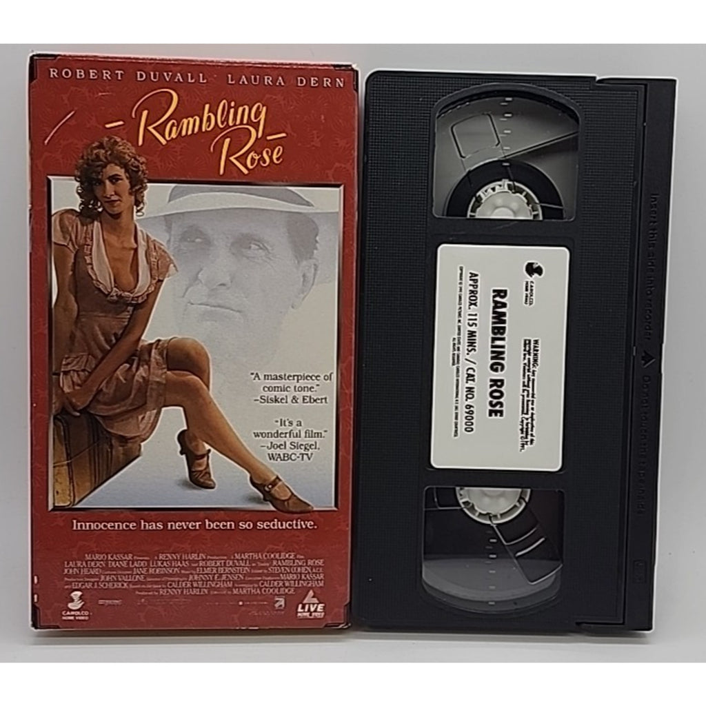 Rambling Rose (VHS, 1992) Laura Dern, Robert Duvall
