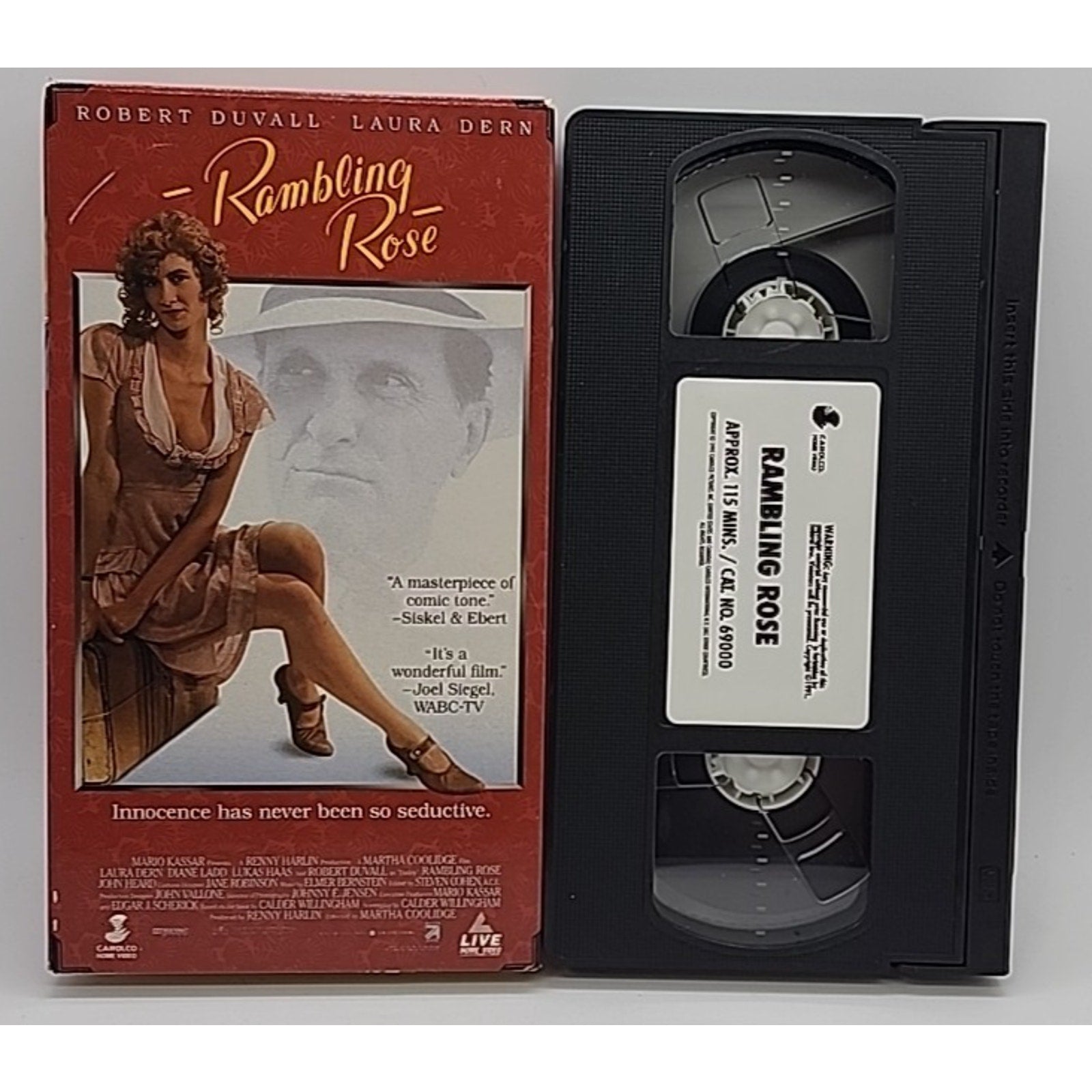 Rambling Rose (VHS, 1992) Laura Dern, Robert Duvall