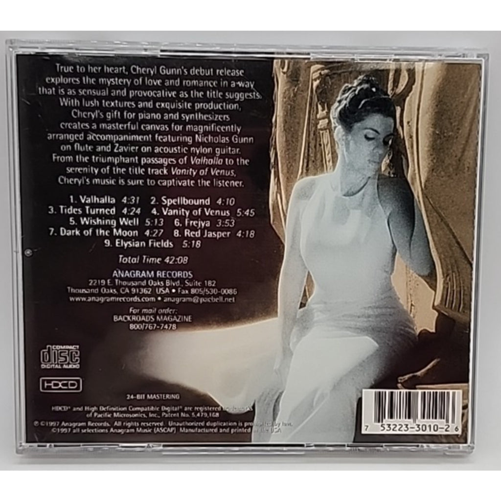 Vanity of Venus by Cheryl Gunn (CD, 1997, Anagram Records)