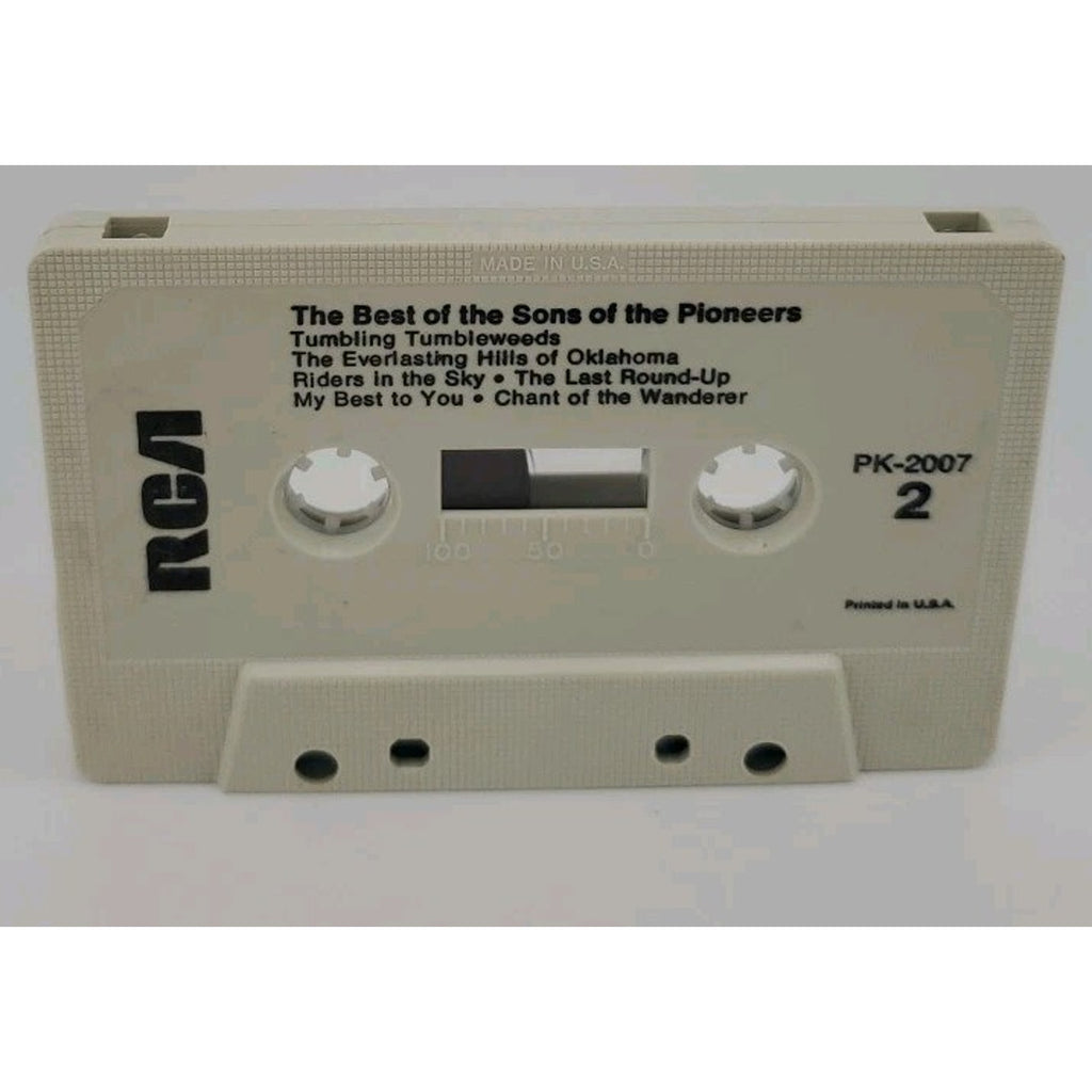 The Best Of The Sons Of The Pioneers Cassette Tape - RCA Records PK-2007