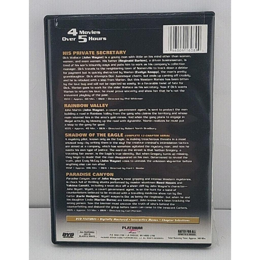John Wayne - The Great American Western (DVD, 2003, 9 Feature Films)